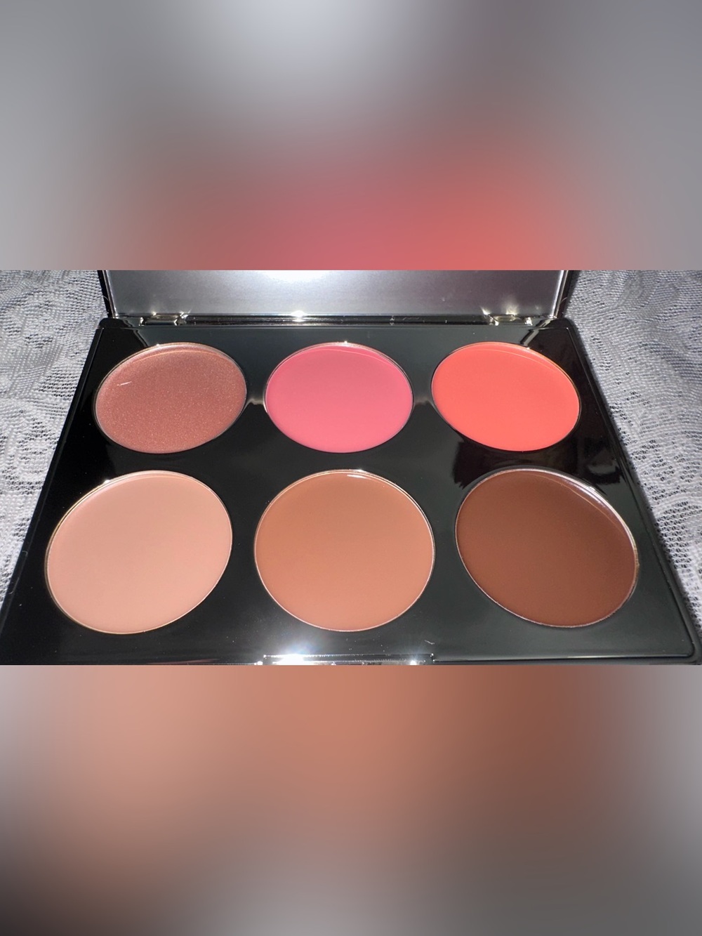 ICONIC London Multi-Use Cream Blush Bronzer & Highlight Palette NIB